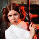 Princess Leia with gun meme