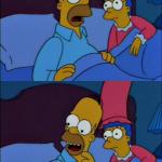 The Simpsons, Homer hates Michael Jackson meme