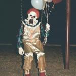 Scary clown - balloons
