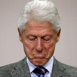 Sad Bill Clinton