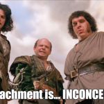 Vizzini | Your attachment is... INCONCEIVABLE!! | image tagged in vizzini | made w/ Imgflip meme maker