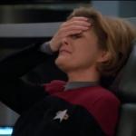 Captain Janeway Facepalm meme