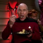 Picard Eating Cake meme