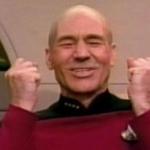 Picard Happy Face