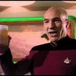 Picard Toasting
