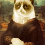 Grumpy Lisa | I CAN TELL YOU CHAPS ONE THING; IT'S NOT EASY HOLDING UP THIS FROWN | image tagged in grumpy cat | made w/ Imgflip meme maker