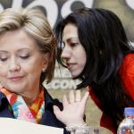 Hillary and Huma