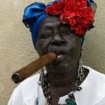 Old grandma cigar