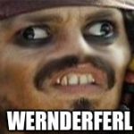Johnny Derp | WERNDERFERL | image tagged in johnny derp | made w/ Imgflip meme maker