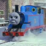 Mean Thomas the train meme