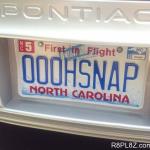 North Carolina License Play Oh Snap meme