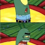 Plankton's Reaction to Cringue meme