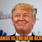 Trump replacing Obama? This one is funny no matter what side you're on  | ORANGE IS THE NEW BLACK | image tagged in donald trump approves,hillary clinton,election 2016 | made w/ Imgflip meme maker