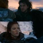 you know nothing jon snow ygritte meme