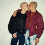 Kissing skinheads