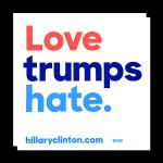 Love trumps hate unless we lose meme