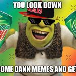 MLG Shrek Meme Generator - Imgflip