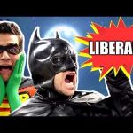 Hey, not all of us Californians are liberals. Some of us are reasonable people... and some are neither. | LIBERALS! | image tagged in batman blank | made w/ Imgflip meme maker