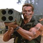 Arnold Schwarzenegger --- John Matrix meme