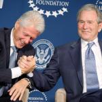 Clinton Bush Laugh