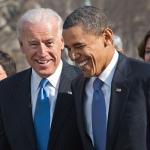 Laughing Biden and Obama meme