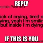 Can u relate | REPLY; IF THIS IS YOU | image tagged in can u relate | made w/ Imgflip meme maker