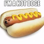 doge hot doge | I'M A HOT DOGE | image tagged in doge hot doge,memes | made w/ Imgflip meme maker