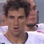Eli Manning 15th Int Face