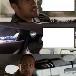 The Rock Driving Blank 2 meme