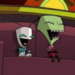 Laughing Zim and Gir