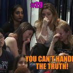 This week: Movie quotes from AFI's top 100 set to inappropriate pictures. | #29; YOU CAN'T HANDLE THE TRUTH! | image tagged in hillary sadz,movie quotes,a few good men | made w/ Imgflip meme maker