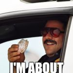 Doughnut Cop | CREAM FILLED; I'M ABOUT THAT LIFE | image tagged in doughnut cop | made w/ Imgflip meme maker