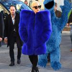 Lady Gaga and Cookie Monster