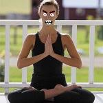 Angry yoga meme