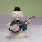 Sam the Snowman banjo