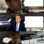 Rock Driving Brian Williams meme