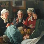 Ladies sewing