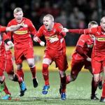 Cliftonville celebrating 