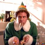 Buddy the Elf Eating