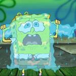 Spongebob tear sweater