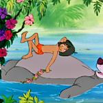 Baloo and Mowgli