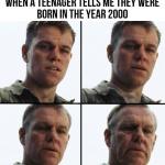 Matt Damon Gets Old