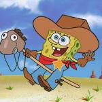 Sponge bob cowboy