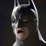 scared batman | PUT SOME CLOTHES ON!!! | image tagged in scared batman | made w/ Imgflip meme maker