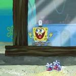 spongebob window