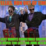 Junk In A Box | FELLAS, RUN OUT OF TIME; FOR LAST MINUTE CHRISTMAS SHOPPING? IT'S NEVER TOO LATE FOR JUNK IN A BOX! | image tagged in dick in a box,snl,saturday night live,justin timberlake,merry christmas | made w/ Imgflip meme maker