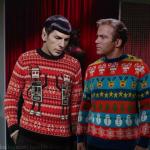 Kirk & Spock Christmas meme