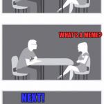 speed dating meme next