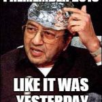 I remember my first tinfoil hat | I REMEMBER 2016; LIKE IT WAS YESTERDAY | image tagged in i remember my first tinfoil hat | made w/ Imgflip meme maker