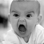 angry baby | BABY NEW YEAR GETS 2016 BRIEFING | image tagged in angry baby | made w/ Imgflip meme maker